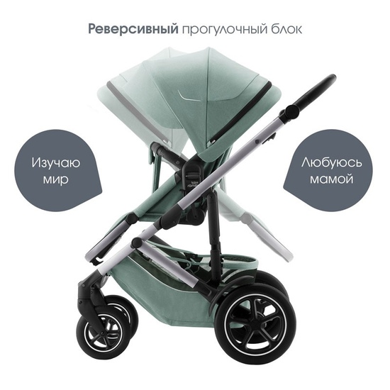 Коляска 2 в 1 Britax Roemer Smile 5Z Jade Green - 11